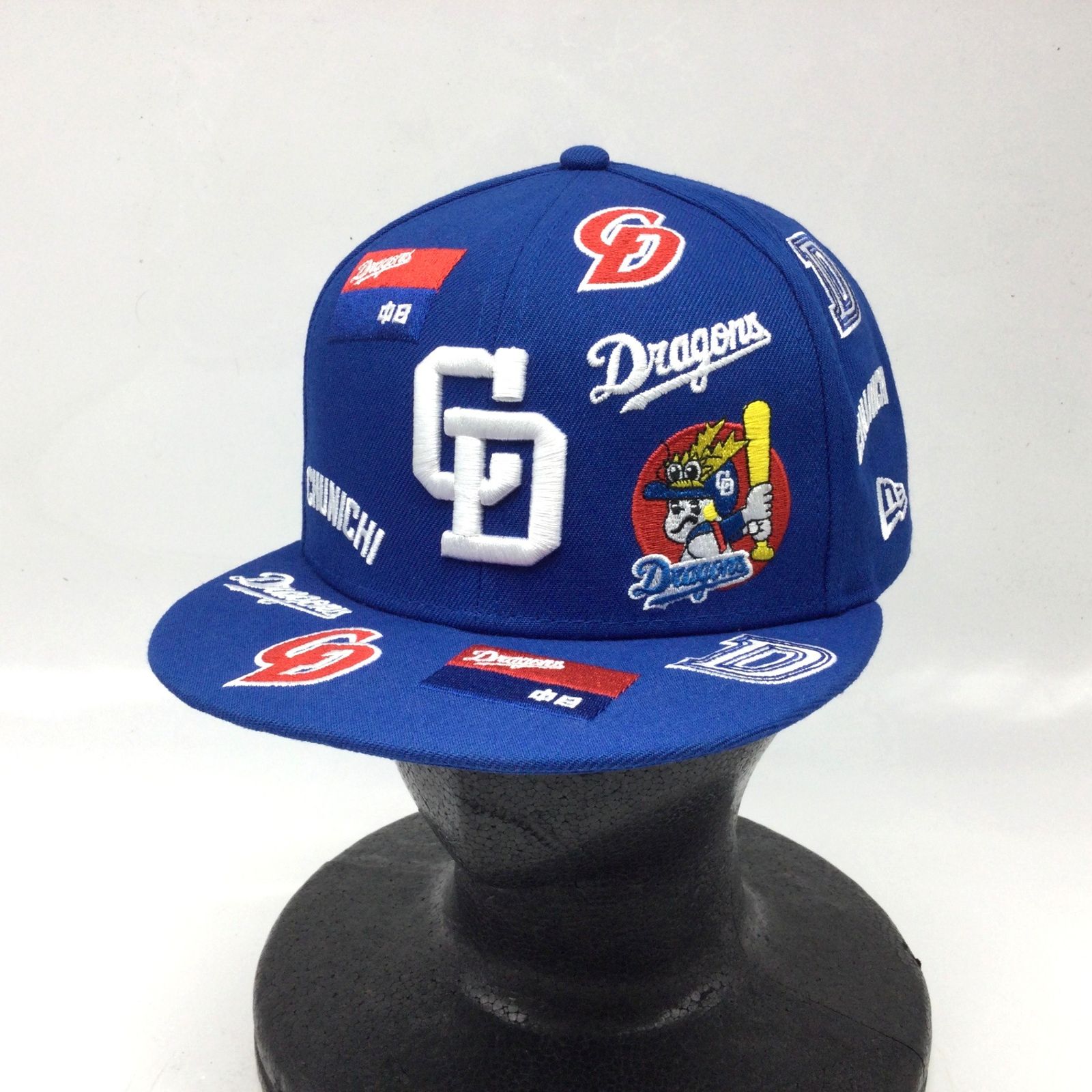 10373 中日ドラゴンズ NEW ERA ニューエラ マルチロゴキャップ モデル 帽子 品 応援グッズ