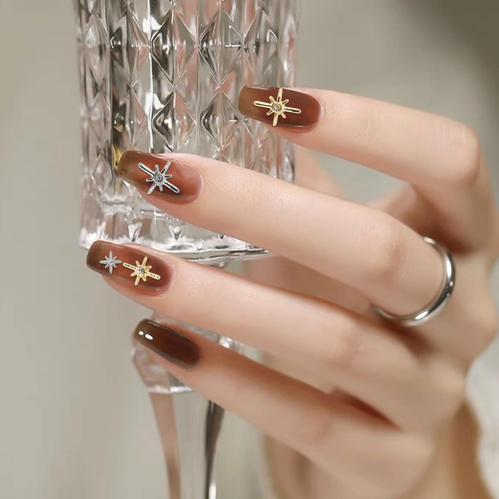 特価商品】ネイルパーツ 星 60個セット 可愛い おしゃれ y2k 地雷