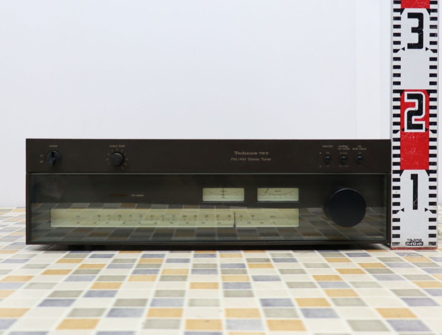 △激レア・ビンテージ ｜FM/AM ステレオチューナー｜Technics 75T