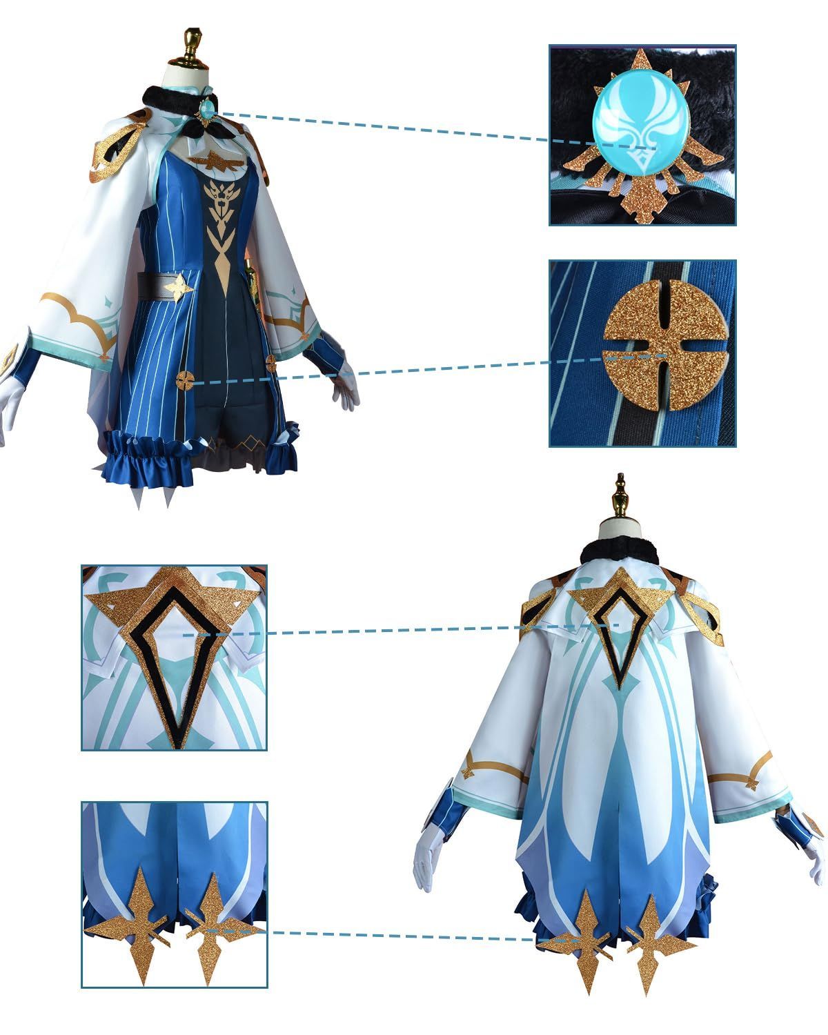 コスプレ ウィッグ付き