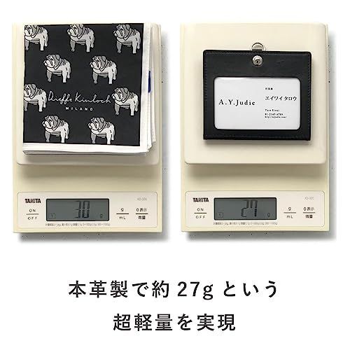 ネイビー [A.Y.Judie idカードホルダー クリアランス リバーシブル 本