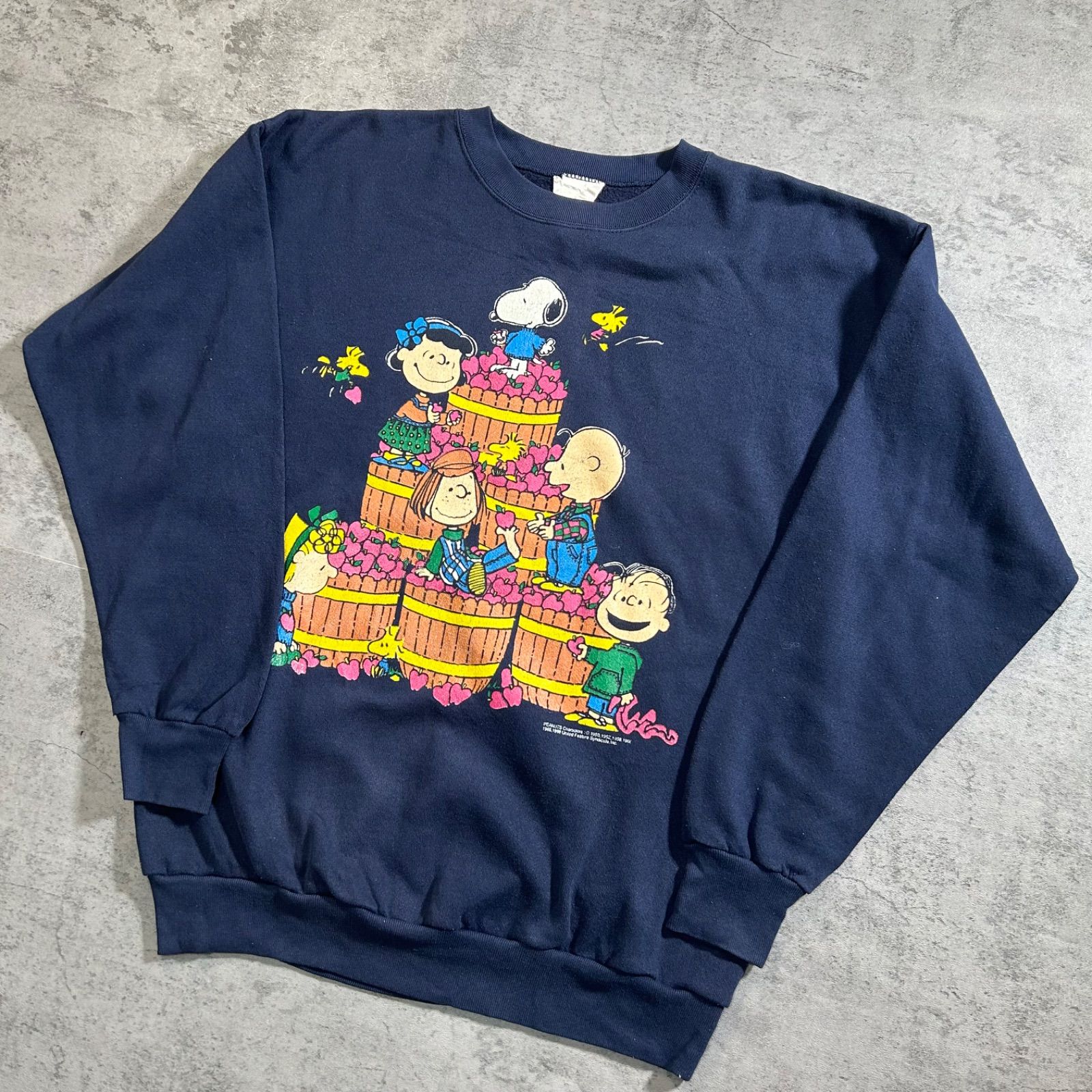 PEANUTS 80s 90s USA製 フェード ヴィンテージ 古着 アメカジ USA製 スヌーピー ヴィンテージ ピーナッツ キャラクター