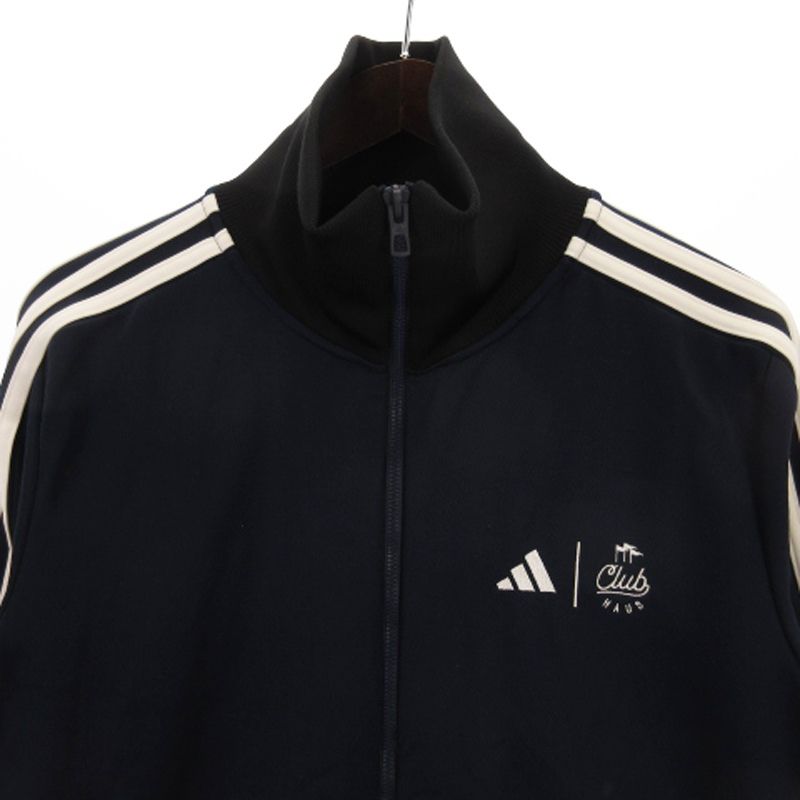 クラブハウス　アディダス　clubhaus トラック　ジャケット 80年代ジャージに現代のエッセンス 「adidas」と「CLUBHAUS」が