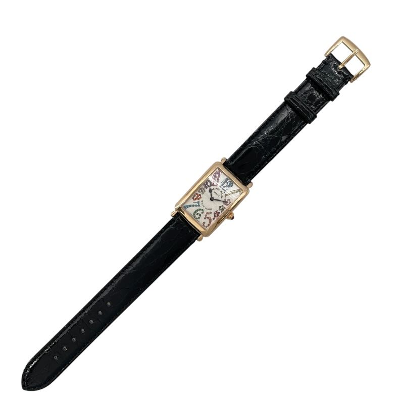 一生女性だから 上品 美品 希少 フランクミュラー 上代77万 グレー 正規品 フランク・ミュラー FRANCK MULLER ロングアイランド マジック