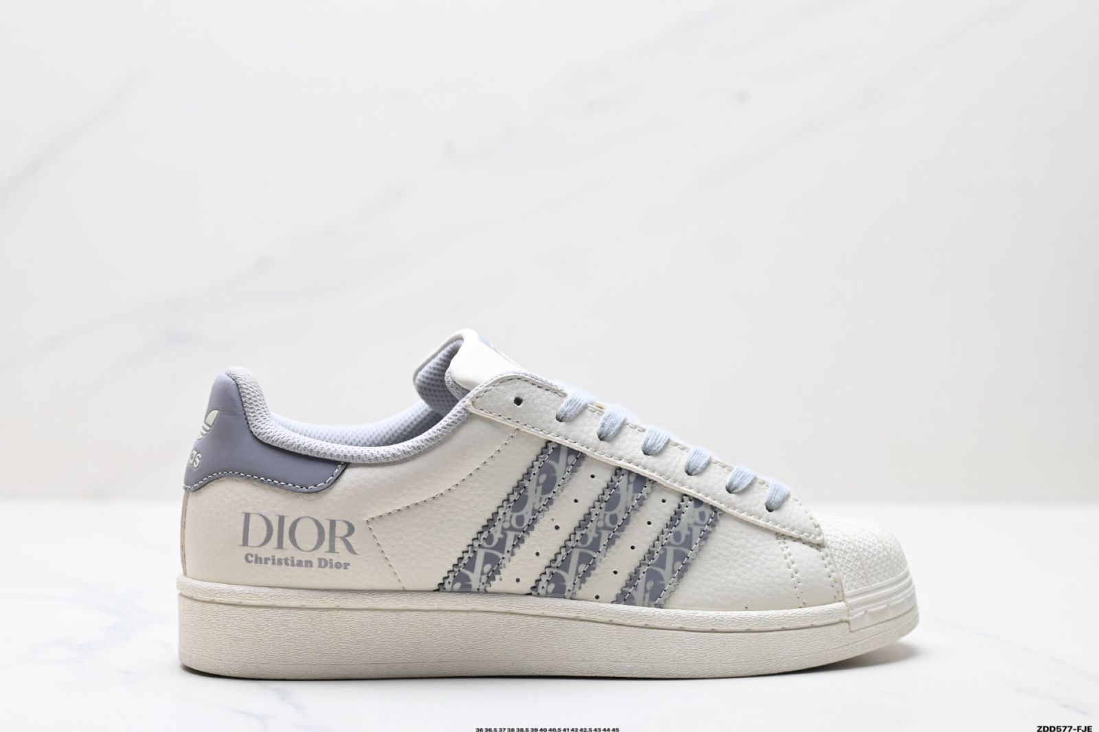 Adidas Originals Superstar アディダス オリジナルズ スーパースター アディダス クローバー シェルトップ DIY シリーズのロートップクラシックユニバーサルカジュアルスポーツスニーカー