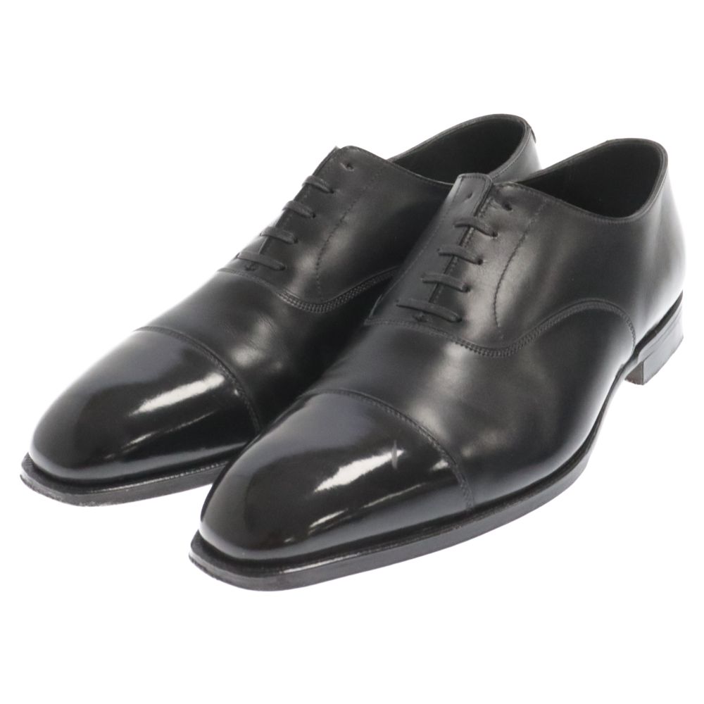 Crockett&Jones (クロケットアンドジョーンズ) AUDLEY オードリー ストレートチップ オックスフォード ドレスシューズ ブラック  29447 - メルカリ