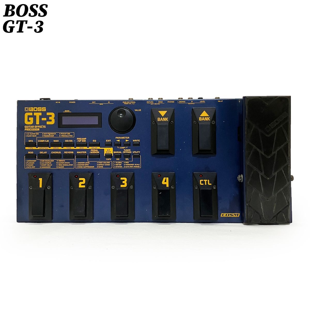 クーポン ギター エフェクター 楽器 機材 ボス マルチエフェクター BOSS GT-3 正規品 完動品 動作 ブランド 匿名配送