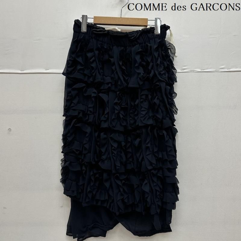 COMME des GARCONS コムデギャルソン パンツ キュロット 08SS フリル シアー スカート パンツ キュロット GA-P032