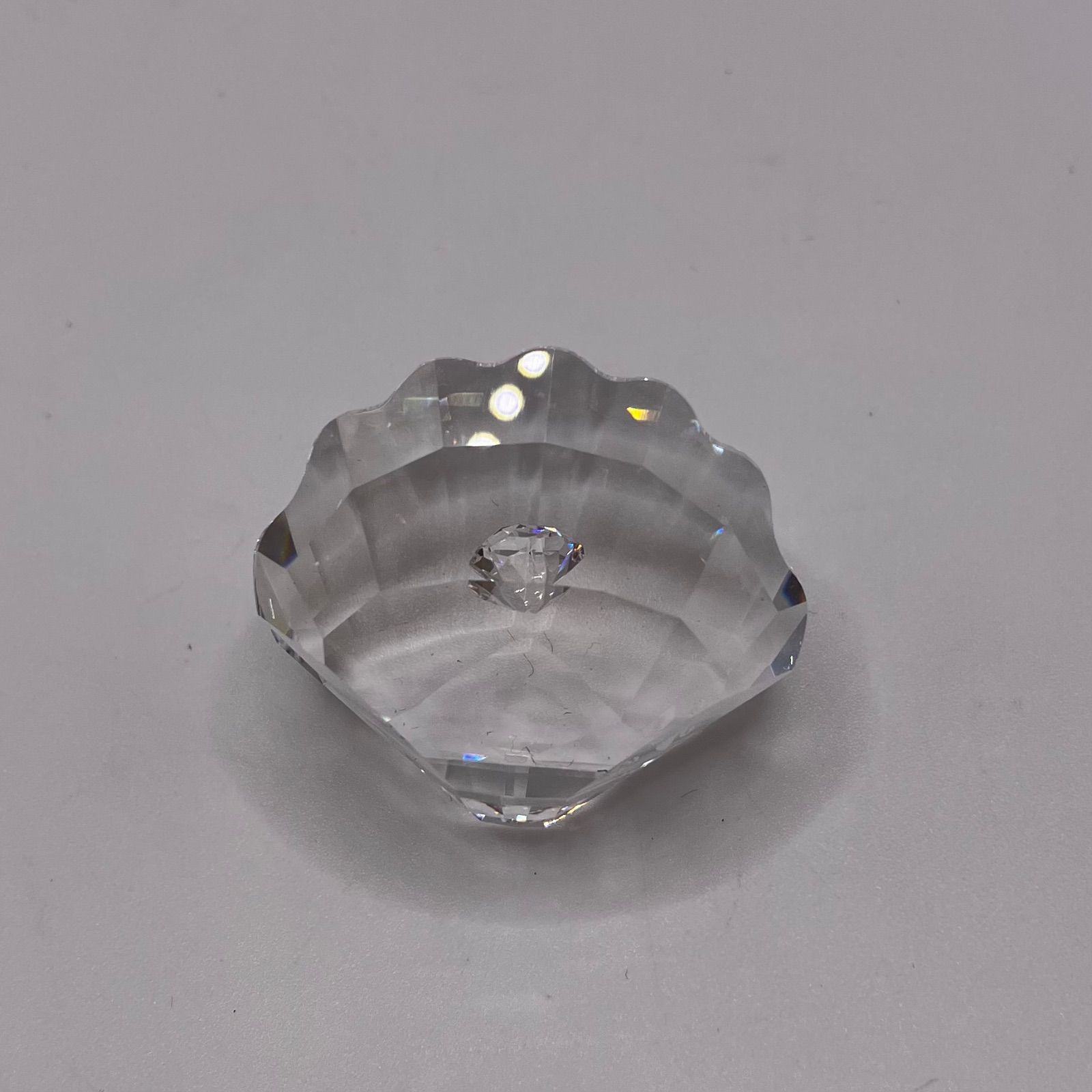 349 良品 SWAROVSKI スワロフスキー 置物 オブジェ クリスタル シェル