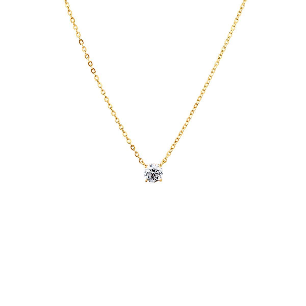 新着商品 151824121001 ネックレス イエローゴールド シルバー 4℃ カナルヨンドシー Canal