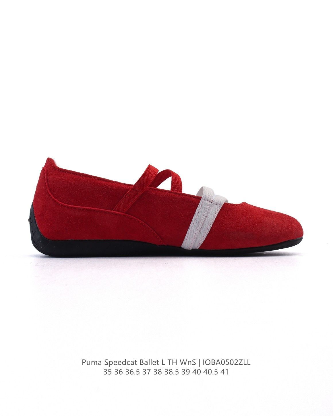 最大80％オフ 新品 PUMA レディース バレエシューズ レッド BALLET SPEEDCAT 靴
