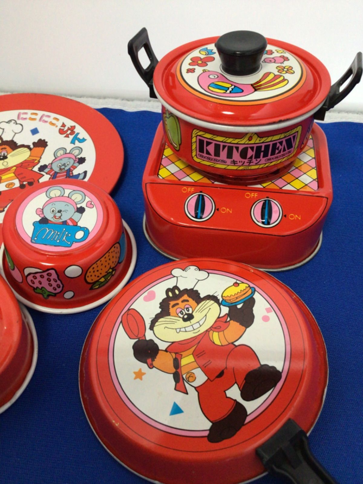 ポシェットカンカン にこにこぷん こんなこいるかな レトロ フィギュア