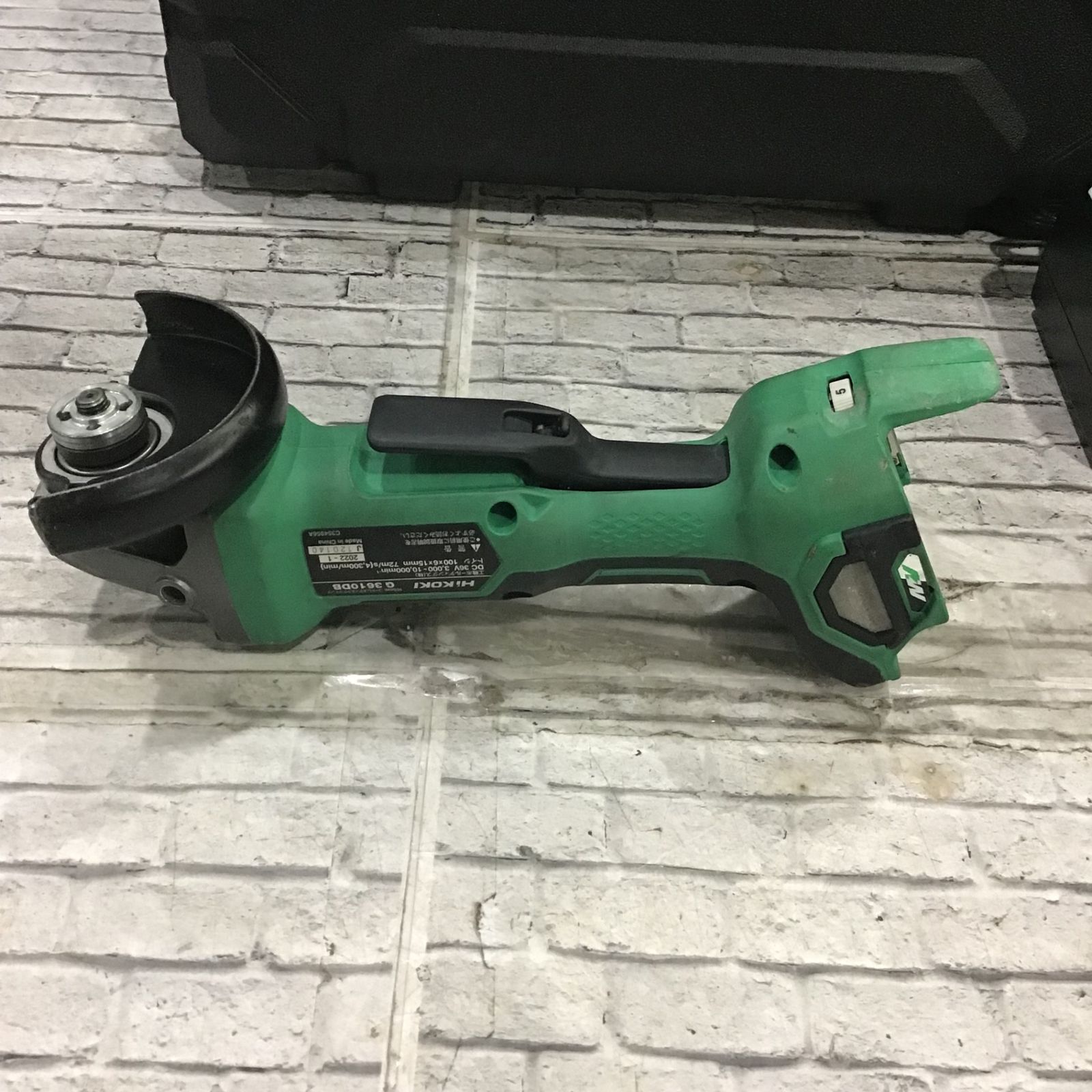ハイコーキ(HIKOKI ※旧:日立工機) 100mmコードレスディスクグラインダ 