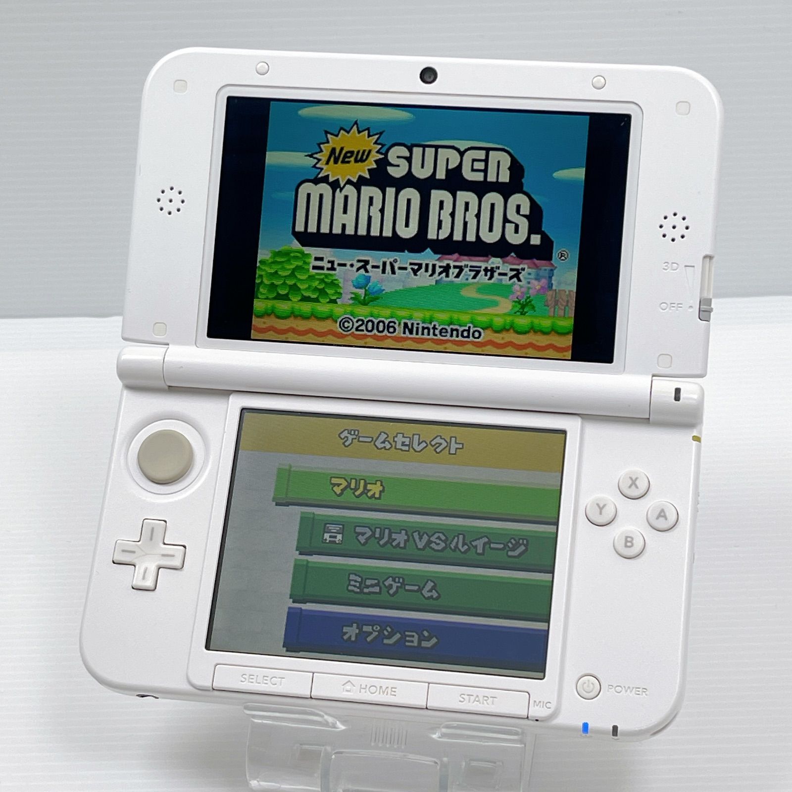 ニンテンドー 3DSLL ホワイト 遊べるセット 動作 済み Nintendo 3ds 3dsll 3DS LL 任天堂