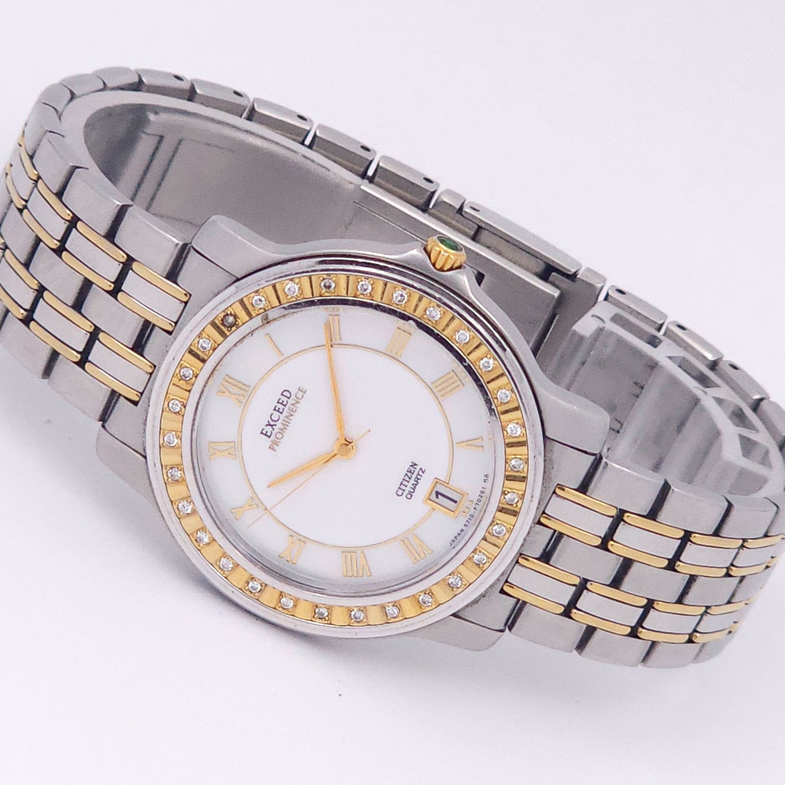 CITIZEN シチズン エクシード プロミネンス 5717-F70256 QZ 動作