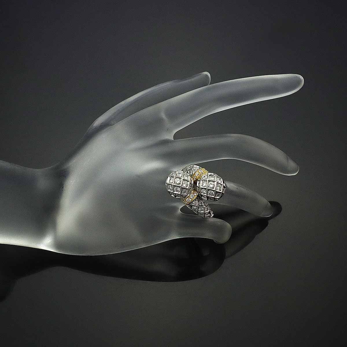 ダイヤモンド(1.00ct) リング 750 K18 WG ホワイトゴールド 日本 ダイヤモンド(1.00ct) リング 750 K18 WG ホワイトゴールド 日本