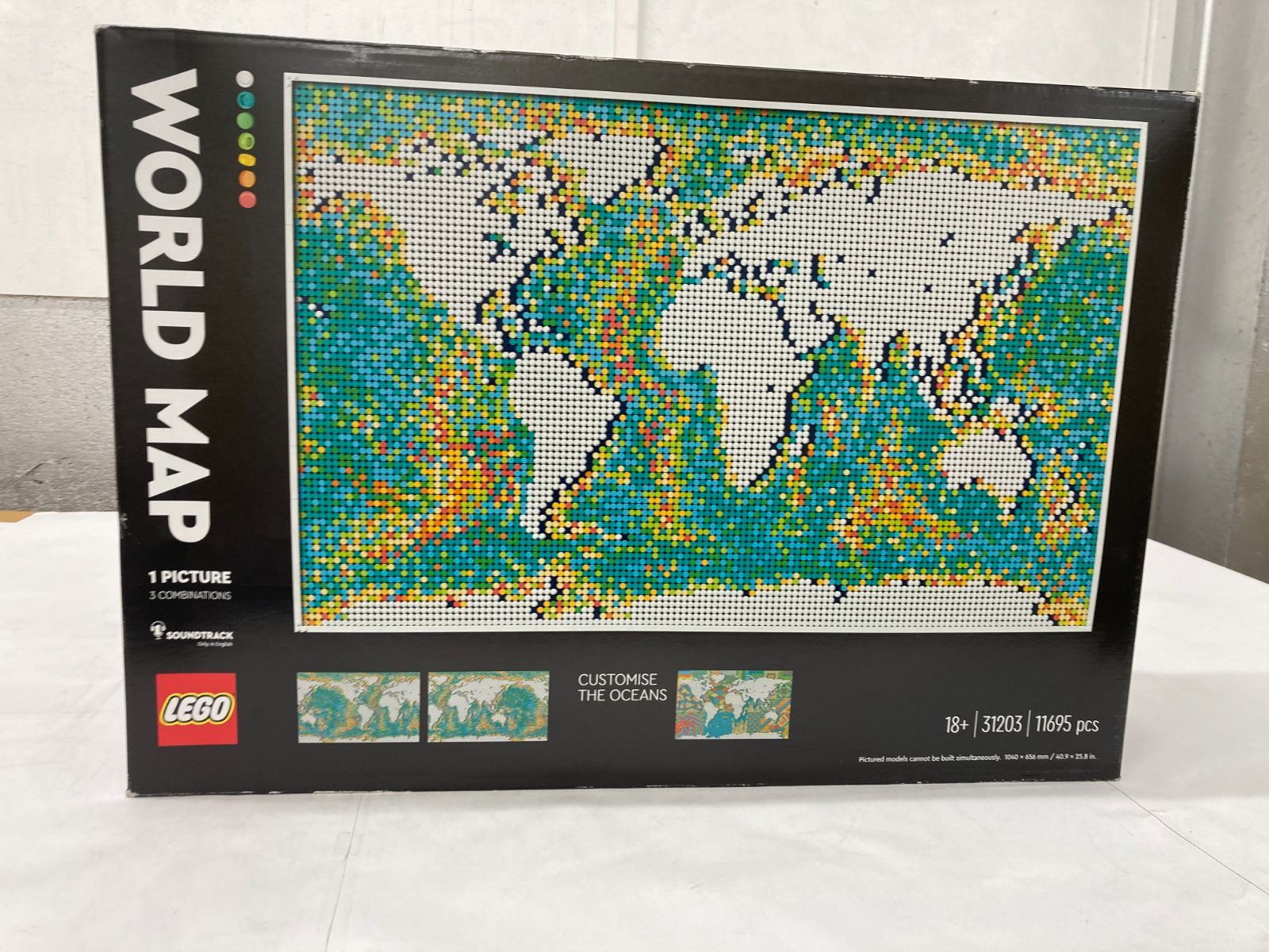 未開封】レゴ(LEGO) レゴアート ワールドマップ 31203 おもちゃ  