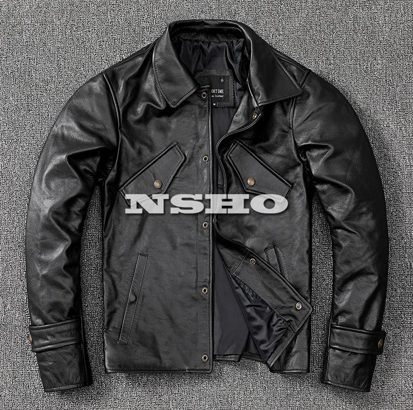 上質　メンズ　レザー　ジャケット　カウハイド　牛革　ミニマムスタイル シングルライダース  ヴィンテージ加工 上質革ジャン メンズ カウハイド 牛革 ミニマムスタイル シングル