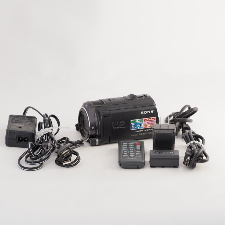 SONY ソニー ビデオカメラ CX 630 V 光学12倍 内蔵メモリ64 GB HDR