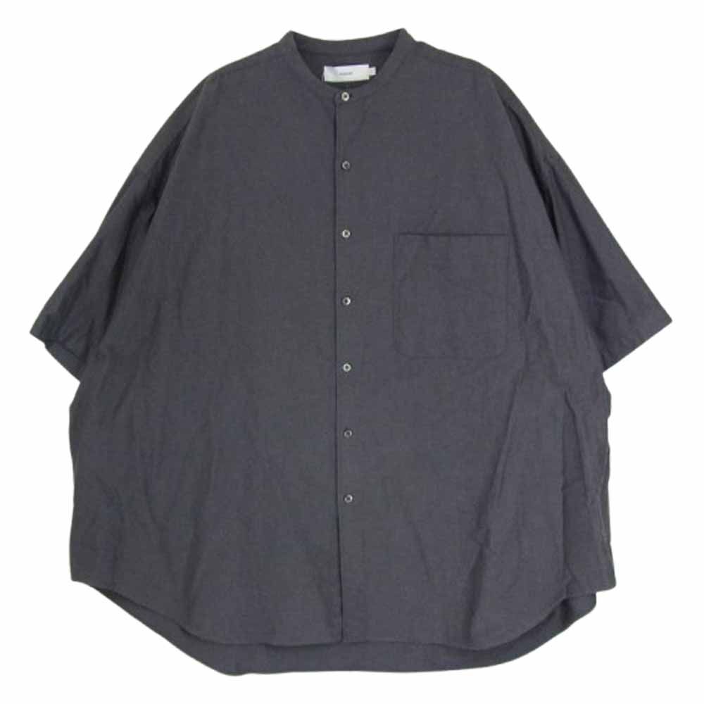 Graphpaper オックスフォードバンドカラーシャツ Graphpaper Oxford