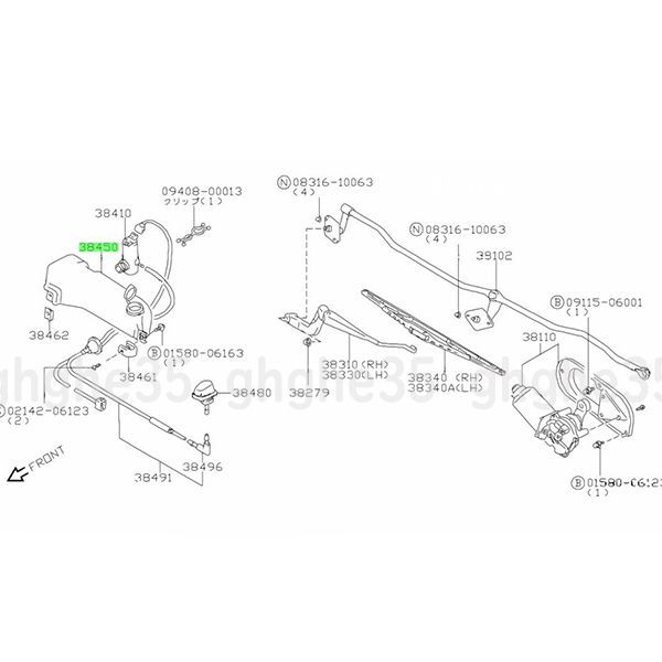 スズキ 純正 カプチーノ EA11R ER21R ウォッシャー タンク Suzuki Genuine Cappuccino Washer Tank JDM ea er 11 21 r エンジン ドア T780 FFCRYSTALESIA_COM