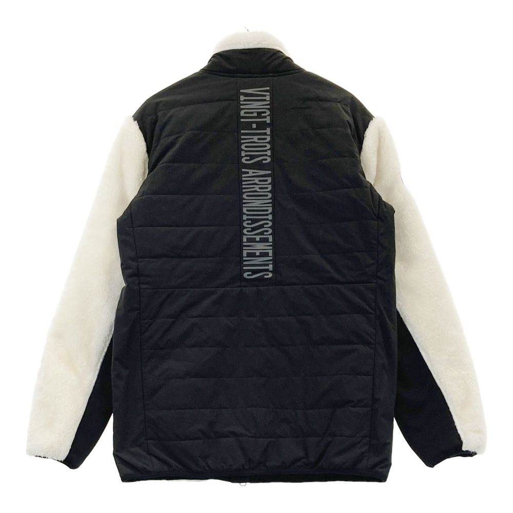 サイズ M 23区GOLF ニジュウサンクゴルフ ファー切替 中綿ジャケット ホワイト系 240101472492 ゴルフウェア メンズ ストスト