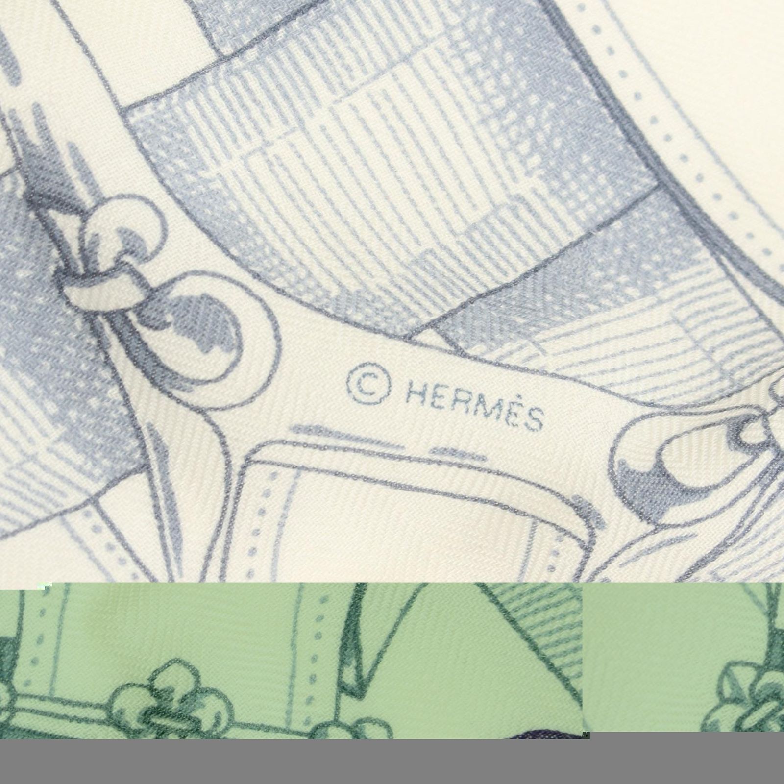 エルメス HERMES スカーフ カレジェアン カレ140 Cavalcadour Fleuri 