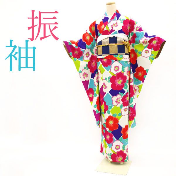 浴衣セット彼岸花黒地曼珠沙華レッド血色暗黒大胆個性 妖艶な彼岸花柄