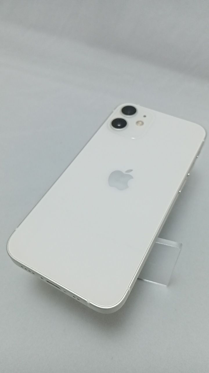 動作確認済！ iPhone12mini A2398 128GB 本体 ホワイト SIMフリー 箱 