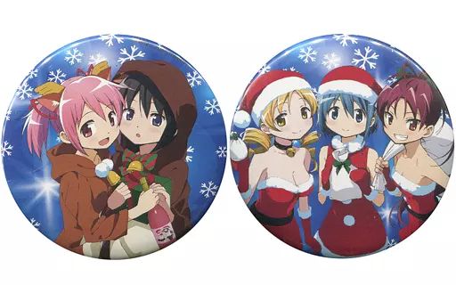 まどか☆マギカ 缶バッジ 2個セット Π 【未使用】まどか☆マギカ