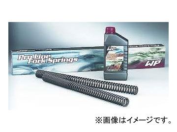 2輪 WP フロントフォークスプリング P002-3406 オイル：＃10 カワサキ GPZ1000RX