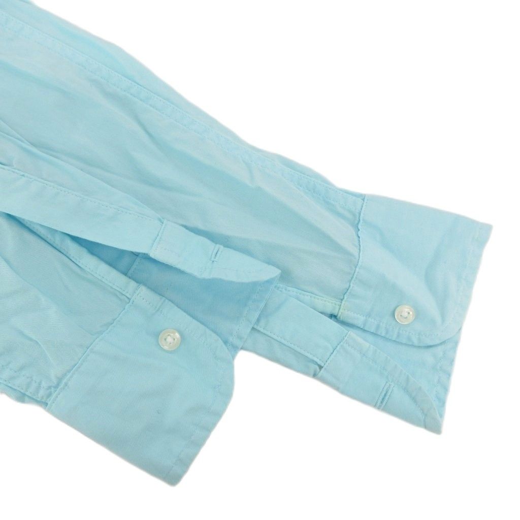 【美品】 Frank＆Eileen 長袖 スキッパー シャツ XXS 青ピンク Frank&Eileen - フランク&アイリーン シャツ スキッパー 長袖