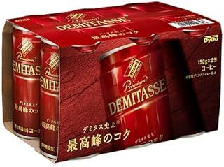 ダイドー ブレンド デミタスコーヒー 6缶パック 150g缶×30 6×5 本入× 2ケース