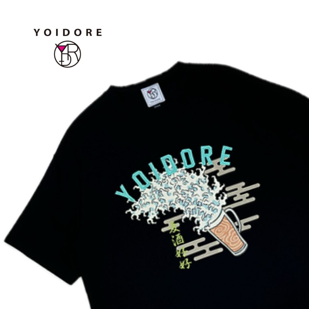 【YOIDORE】BEER UKIYOE TEE (824401)