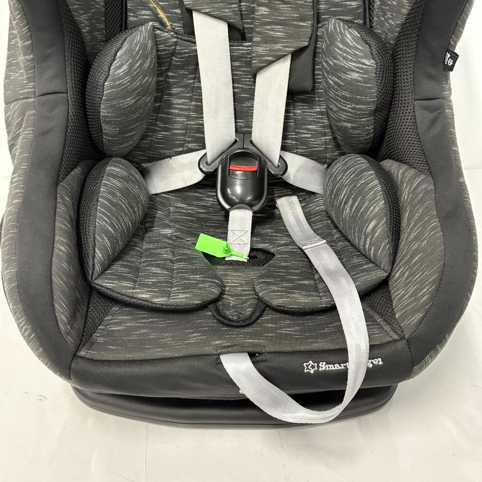 SmartAngel ブラック チャイルドシート 西松屋 Smart Angel レジェプラス 軽量 チャイルドシート