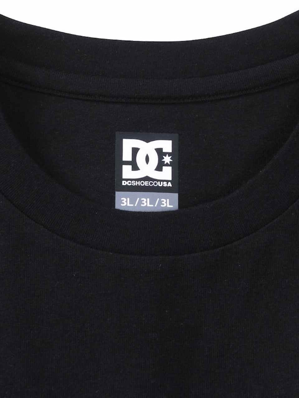 プリントTシャツ 大きいサイズ メンズ DCSHOES ロゴプリント クルー
