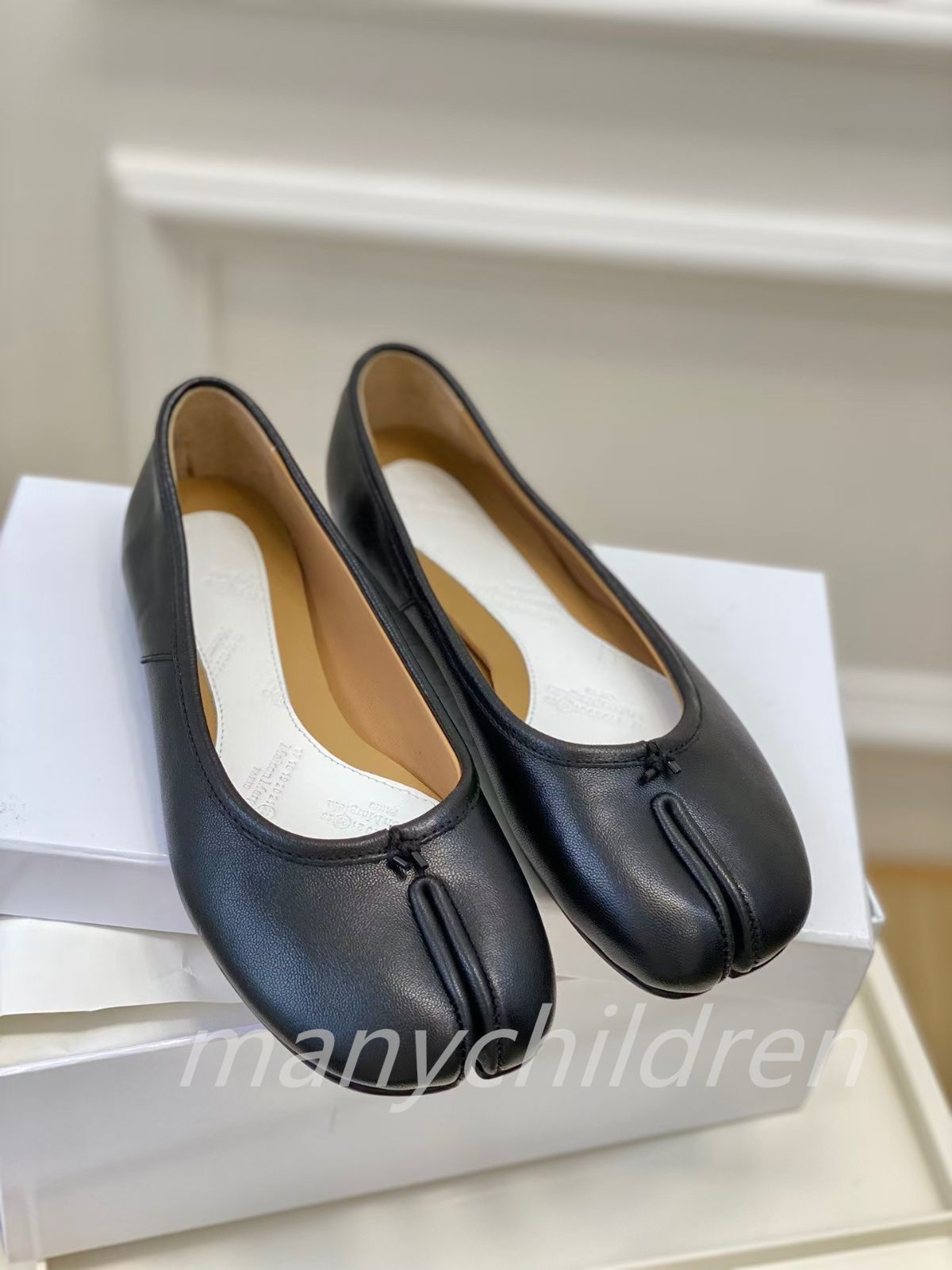 Maison Margiela 足袋 バレエシューズ ブラック