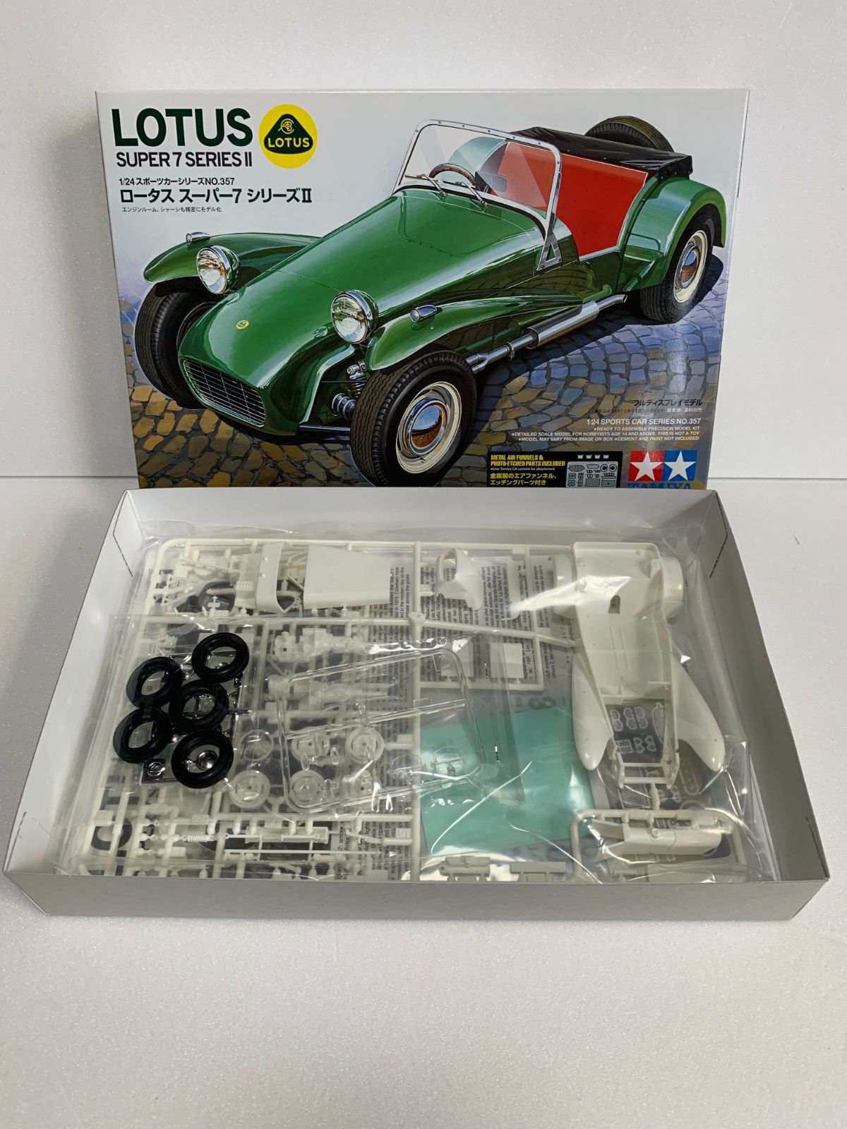 新品未開封】タミヤ 1/24 ロータス スーパー7 シリーズII プラモデル