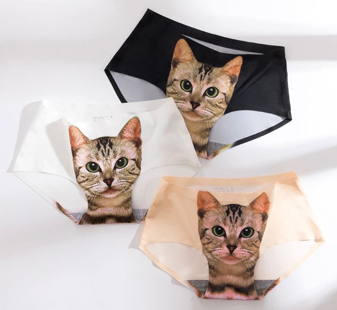 ネコ 猫 ショーツ パンツ サイズL 海外製 - メルカリ
