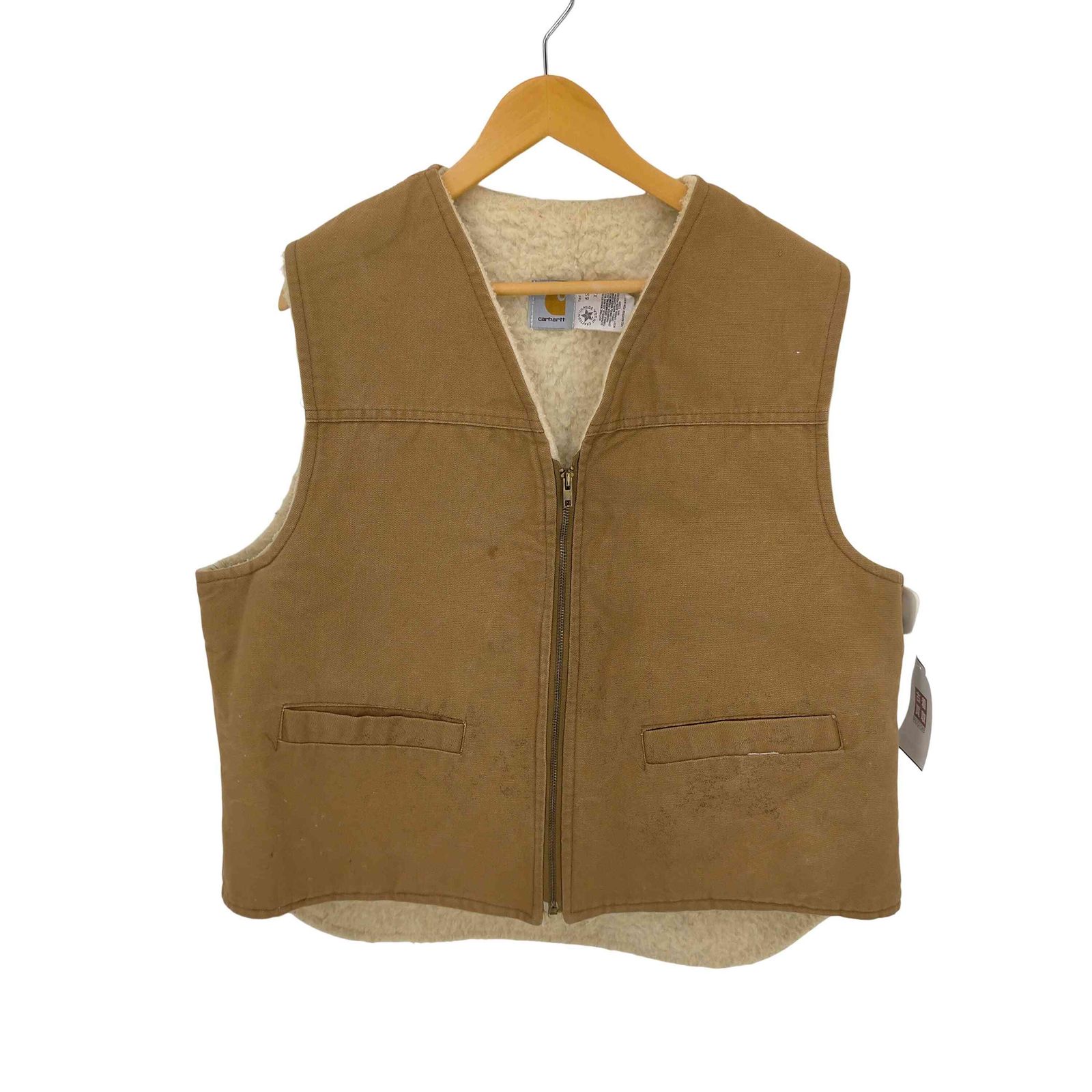 カーハート Carhartt 6SV 80S~90S MADE IN USA ダックボアベスト