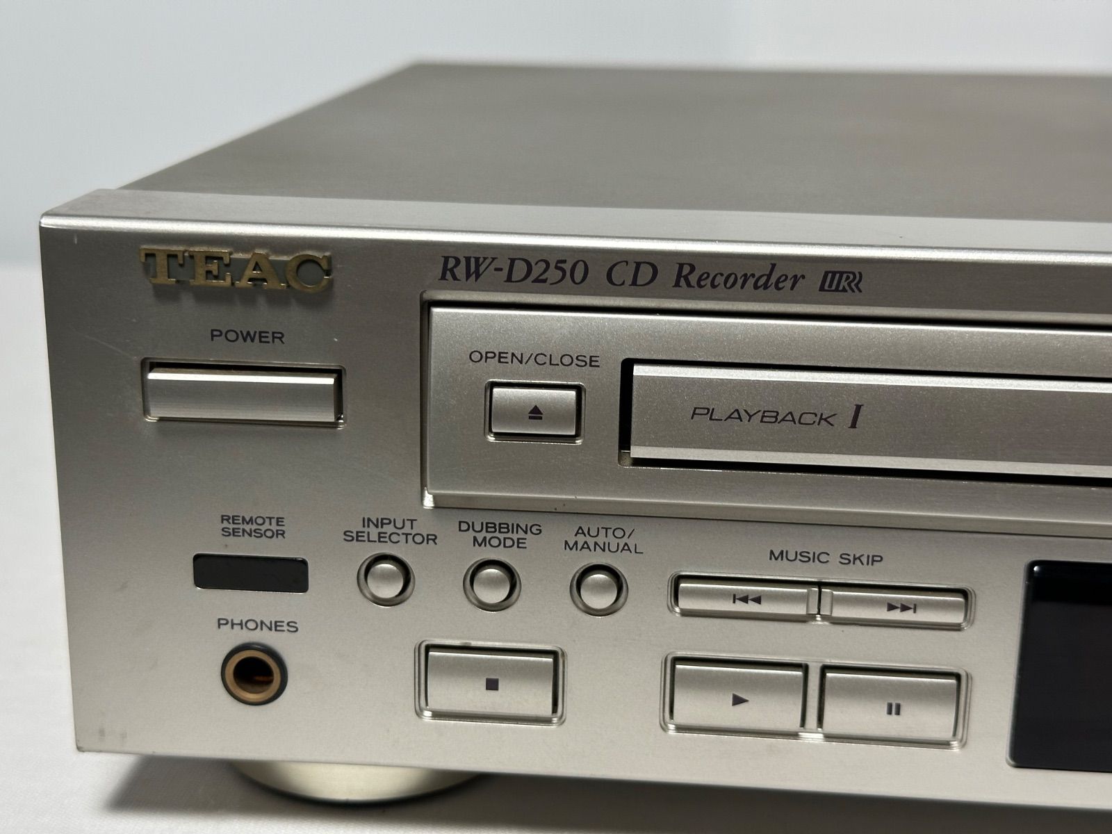 TEAC CDレコーダー RW-D250＜ジャンク＞ - メルカリ