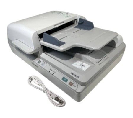Epson エプソン DS-7500｜スキャン枚数15066枚｜A4対応 フラットベッド ADF搭載 カラースキャナー