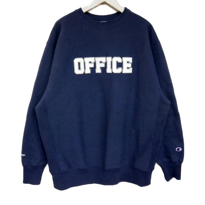 Mercedes Anchor inc. チャンピオンコラボスウェット ANCHOR INC．×Champion 24AW/REVERSE WEAVE OFFICE Crew Sweat