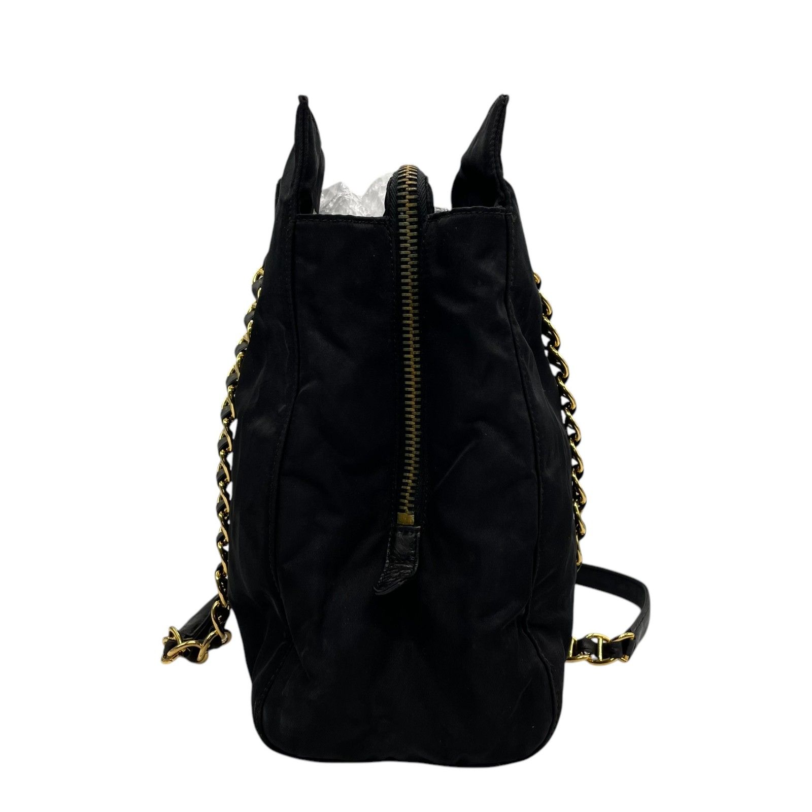 PRADA プラダ ナイロン チェーントート トートバッグ ショルダーバッグ