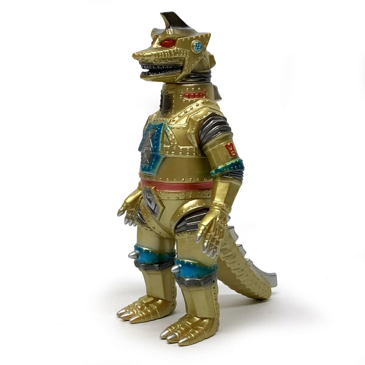 ブルマァクの怪獣シリーズ★ メカゴジラ（ゴールド）東宝ゴジラに登場 M1号 ブルマァクの怪獣シリーズ☆ メカゴジラ（ゴールド）東宝ゴジラ