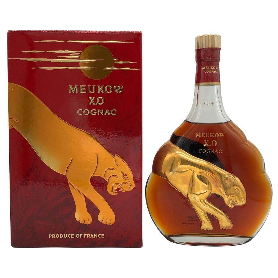 新品未開封【外箱あり】MEUKOW XO CO ゴールドパンサー ミュコー XO パンサー ゴールド 700ml 40% MEUKOW【G0】 - メルカリ