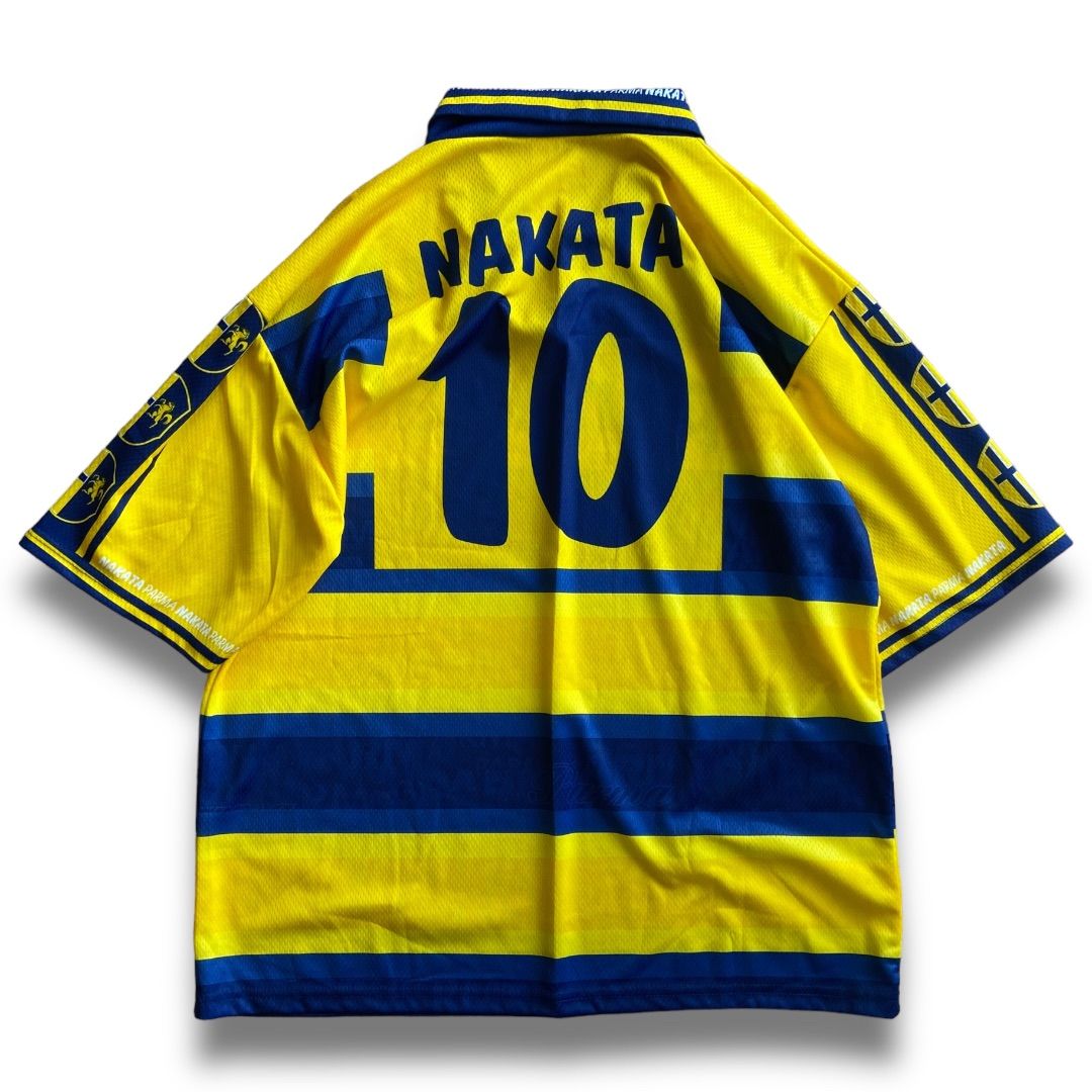 パルマ　PARMA ユニフォーム ゲームシャツ　チャンピオン中田英寿 vintage champion チャンピオン パルマ ユニフォーム 中田英寿