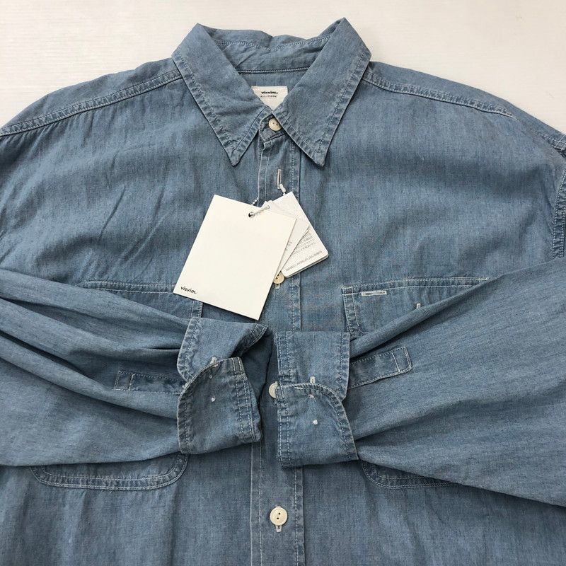 トップス visvim INGALL CHAMBRAY L/S INGALL II L/S (C/SI CHAMBRAY) | Visvim Official North