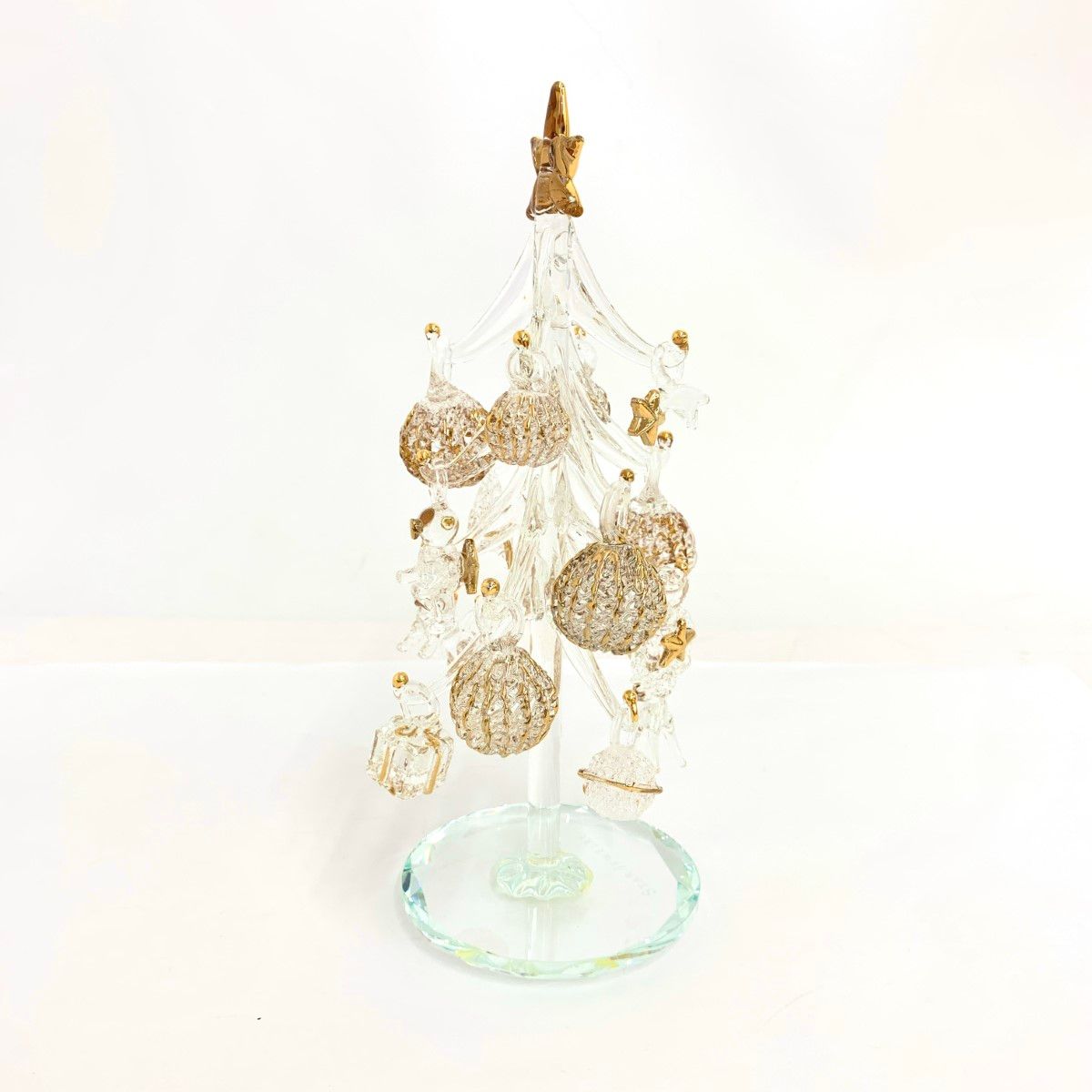 美品 STAR JEWELRY スタージュエリー ガラス製クリスマスツリー