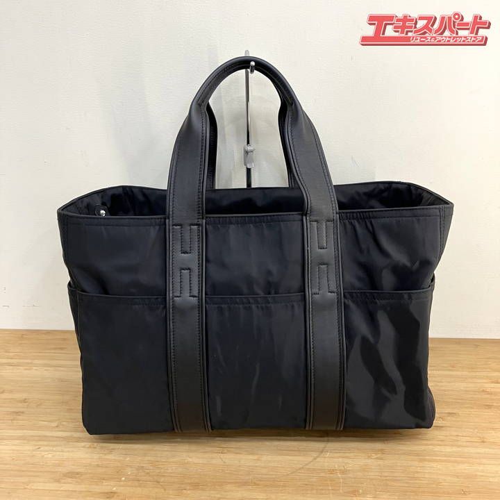 エルメス HERMES アカプルコPM トートバッグ ブラック 保存袋付き 